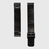 women's mesh strap convertible - black color - 18 mm- Kraek