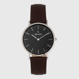 Svelte/Elvira Collection - size brown leather strap - 18mm