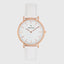 Robyn | Rose Gold | White | 36 mm